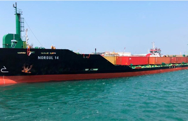 Norsul inicia primeiro serviço de cabotagem no Porto do Açu