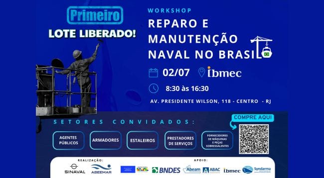 Workshop Reparo e Manutenção Naval no Brasil